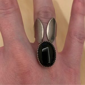 Sterling Silver ring made by the Ute tribe